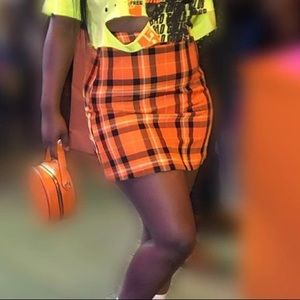 Plaid skirt